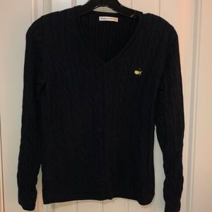 Fairway and Greene “Masters” cable sweater